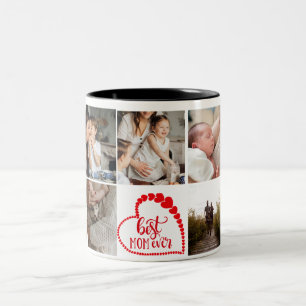 Caneca De Café Em Dois Tons Melhor Mãe Já Personalizada Mug De Dia de as mães