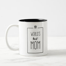Melhor Mãe Mug do Mundo, Presente de Dia de as mãe