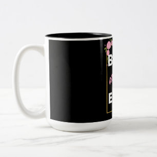 Caneca De Café Em Dois Tons Melhor Mãe Nunca
