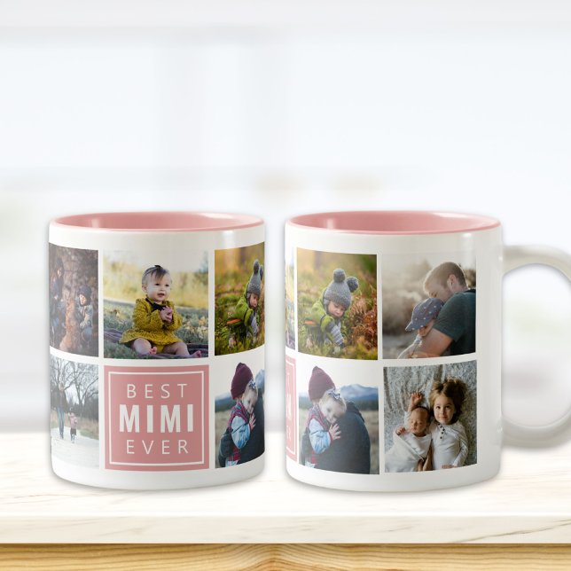 Caneca De Café Em Dois Tons Melhor Mug de Fotografia Personalizada do MIMI (Criador carregado)