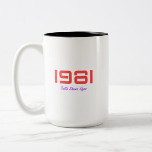 Caneca De Café Em Dois Tons Melhor Música de 1981