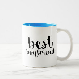 Caneca De Café Em Dois Tons Melhor Namorado