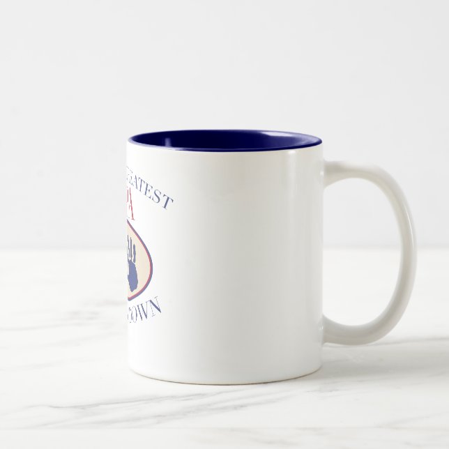Caneca De Café Em Dois Tons Melhor Opa Sem Dúvida (Direita)