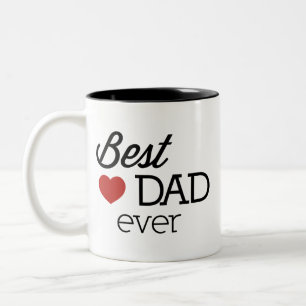 Caneca De Café Em Dois Tons Melhor Pai De Coffee Mug