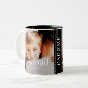 Caneca De Café Em Dois Tons Melhor Pai de Todos os Tempos Moderno Clássico Sim