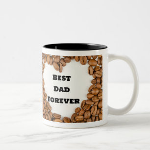 Caneca De Café Em Dois Tons Melhor Pai para a Moderna 2 foto
