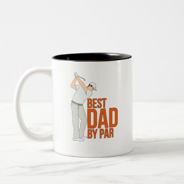 Caneca De Café Em Dois Tons Melhor Pai Por Par (Esquerda)
