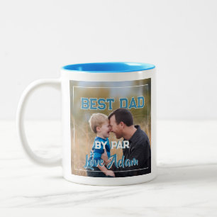 Caneca De Café Em Dois Tons Melhor Pai Por Par Foto Personalizada Tendências d