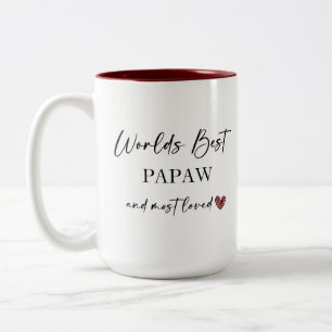 Caneca De Café Em Dois Tons Melhor Papo do Mundo e o mais amado presente de fo