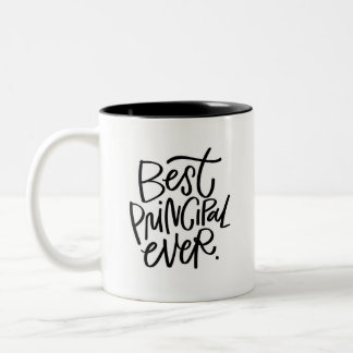Caneca De Café Em Dois Tons Melhor Prata De Café De Dois Tons Principal