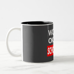 Caneca De Café Em Dois Tons Melhor Schoonover do mundo