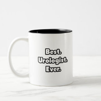 Caneca De Café Em Dois Tons Melhor. Urologista. Nunca.