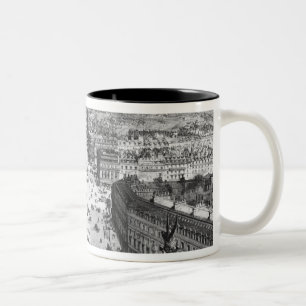 Caneca De Café Em Dois Tons Melhorias a Paris