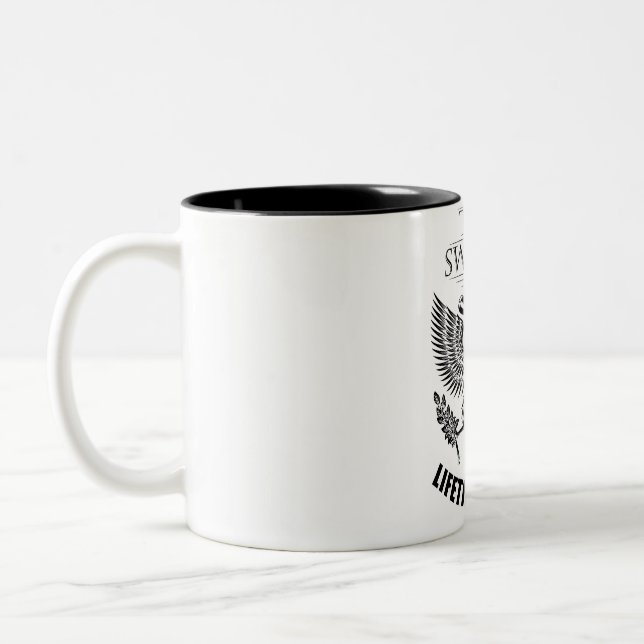 Caneca De Café Em Dois Tons Membro da Time Sweeney (Esquerda)
