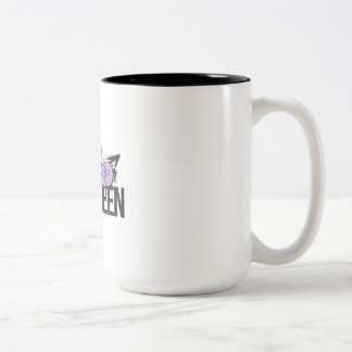 Caneca De Café Em Dois Tons Memória Certified Queen Mug