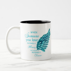Caneca De Café Em Dois Tons Memória se torna Tesouro