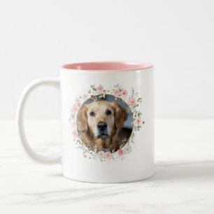 Caneca De Café Em Dois Tons Memorial de Cachorro Personalizado Perda de Anim