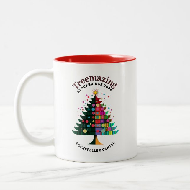 Caneca De Café Em Dois Tons Memorial Mug 2024 (Esquerda)