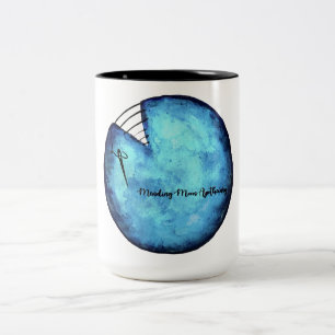 Caneca De Café Em Dois Tons Mending Moon Mug