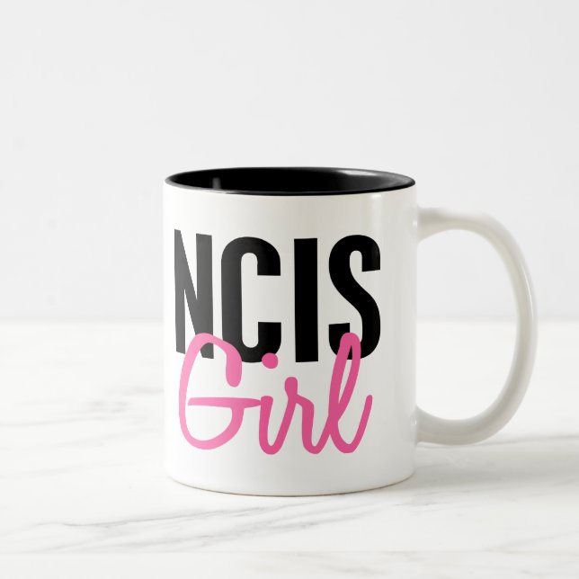Caneca De Café Em Dois Tons Menina 4 de NCIS (Direita)