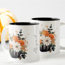 Menina Bonita Moderna e Bonita Boho Pumpkin Cai