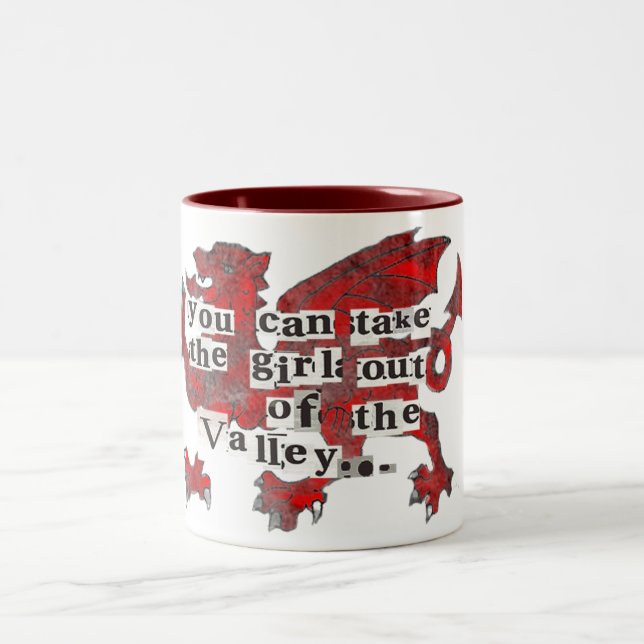 Caneca De Café Em Dois Tons Menina do vale (Centro)