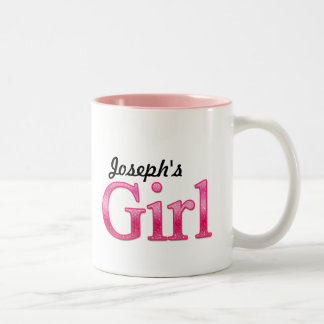 Caneca De Café Em Dois Tons Menina personalizada