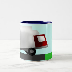 Caneca De Café Em Dois Tons Menino