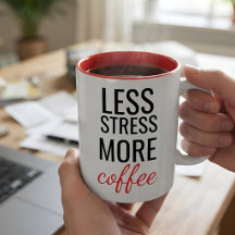 Menos Estresse Mais Café Humor Oficina Personaliza