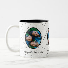 Mensagem Para a Mamãe Com Fotos Preto e Branco