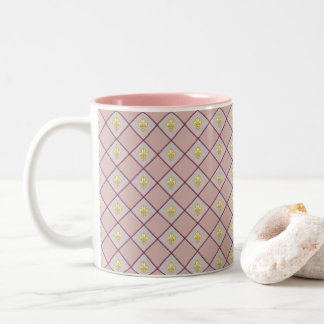 Caneca De Café Em Dois Tons Menton Lemon Two-Tone Mug