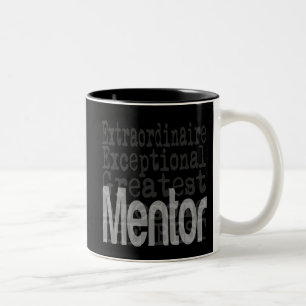 Caneca De Café Em Dois Tons Mentor Extraordinaire
