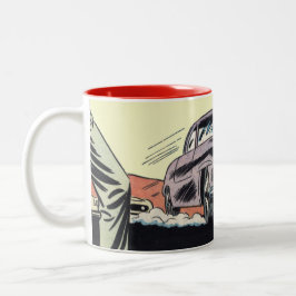 Caneca De Café Em Dois Tons Mercedes-Benz SLR 300, 1959