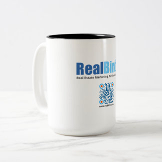 Caneca De Café Em Dois Tons Merch RealBird -