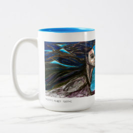 Caneca De Café Em Dois Tons Mermaid Mug