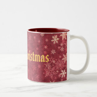 Caneca De Café Em Dois Tons Merry Christmas