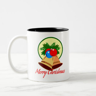 Caneca De Café Em Dois Tons Merry Christmas