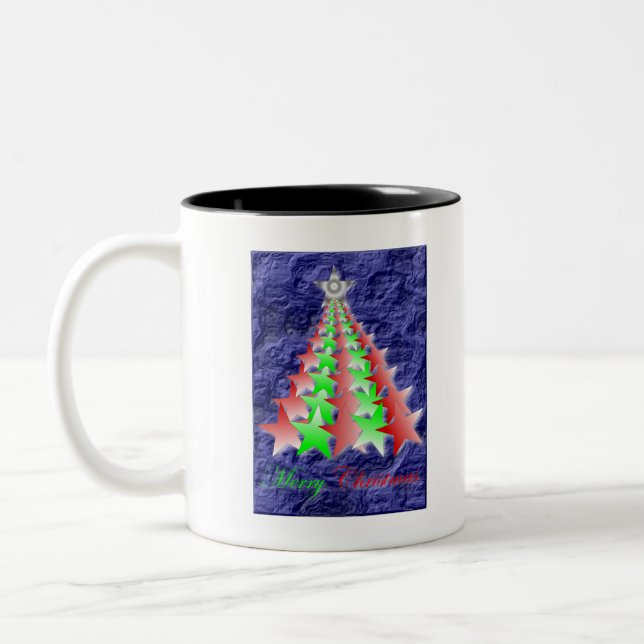 CANECA DE CAFÉ EM DOIS TONS MERRY CHRISTMAS 12 (Esquerda)