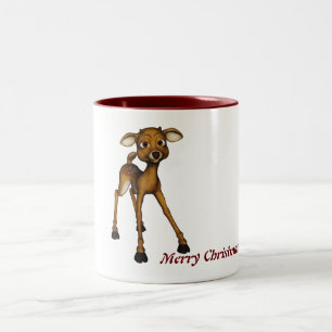 CANECA DE CAFÉ EM DOIS TONS MERRY CHRISTMAS 2 MUG