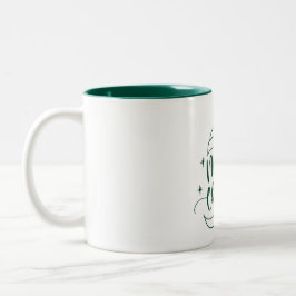 Caneca De Café Em Dois Tons Merry Christmas Mug