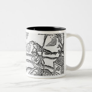 Caneca De Café Em Dois Tons Mês de dezembro, 'do Shepheardes