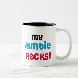 Caneca De Café Em Dois Tons Meu Auntie Rocha