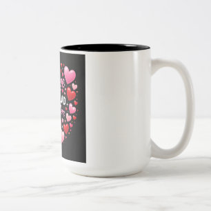 Caneca De Café Em Dois Tons Meu Coração É Seu Para Sempre Amor De Valentim