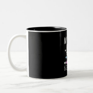 Caneca De Café Em Dois Tons Meu Gato É Meu Melhor Amigo