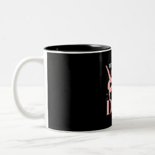 Caneca De Café Em Dois Tons Meu ginasta favorito me chama de Pai