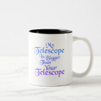 Meu telescópio mug