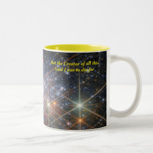Caneca De Café Em Dois Tons Meu verdadeiro valor