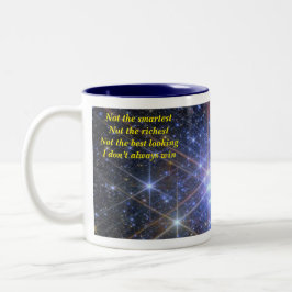 Caneca De Café Em Dois Tons Meu verdadeiro valor