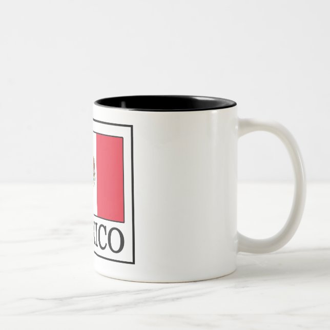 Caneca De Café Em Dois Tons México (Direita)