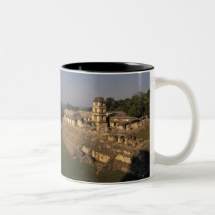 Caneca De Café Em Dois Tons México, província de Chiapas, Palenque, O Palácio